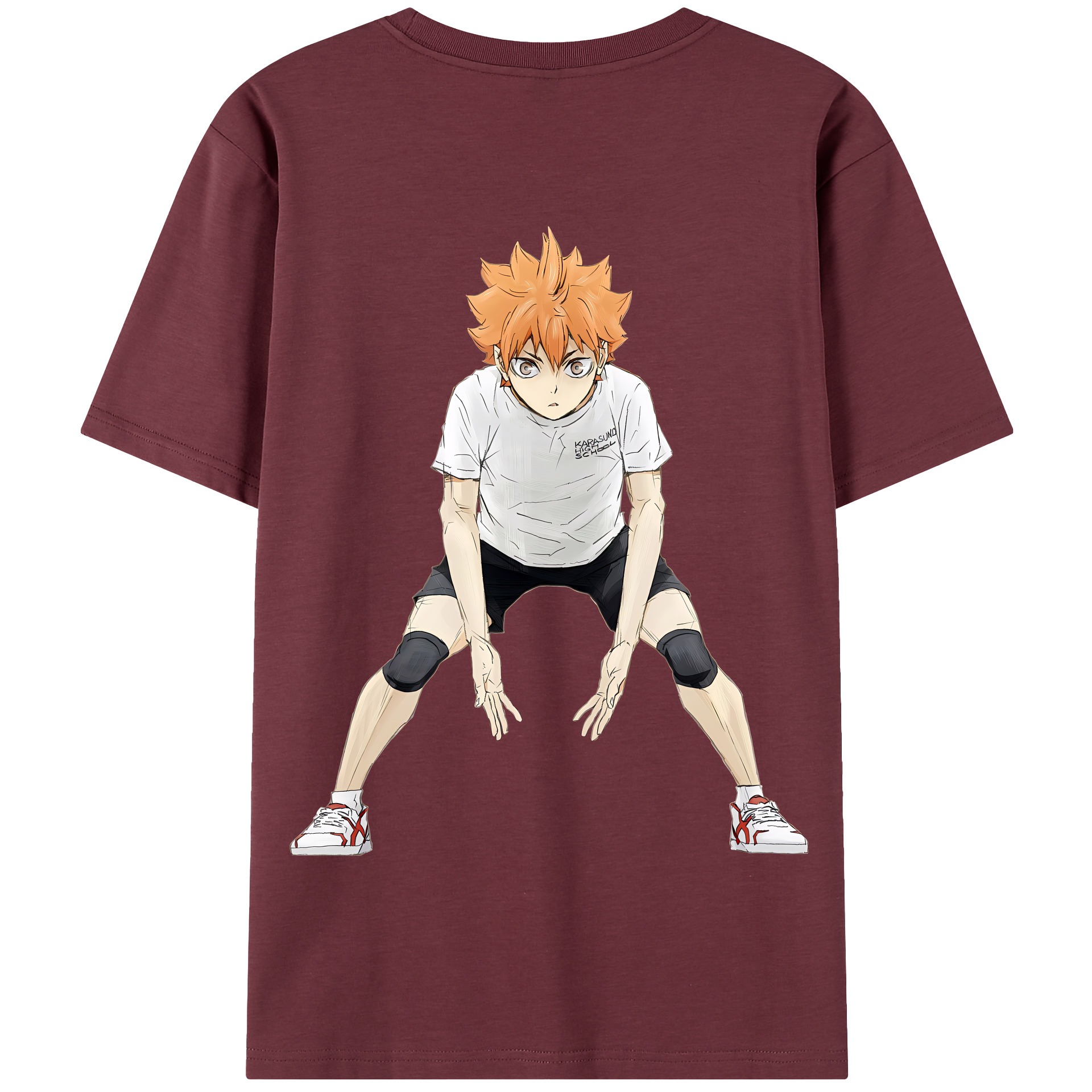 （画像用） ハイキュー!! Haikyu!! 綿100％半袖Tシャツ（背面プリント）